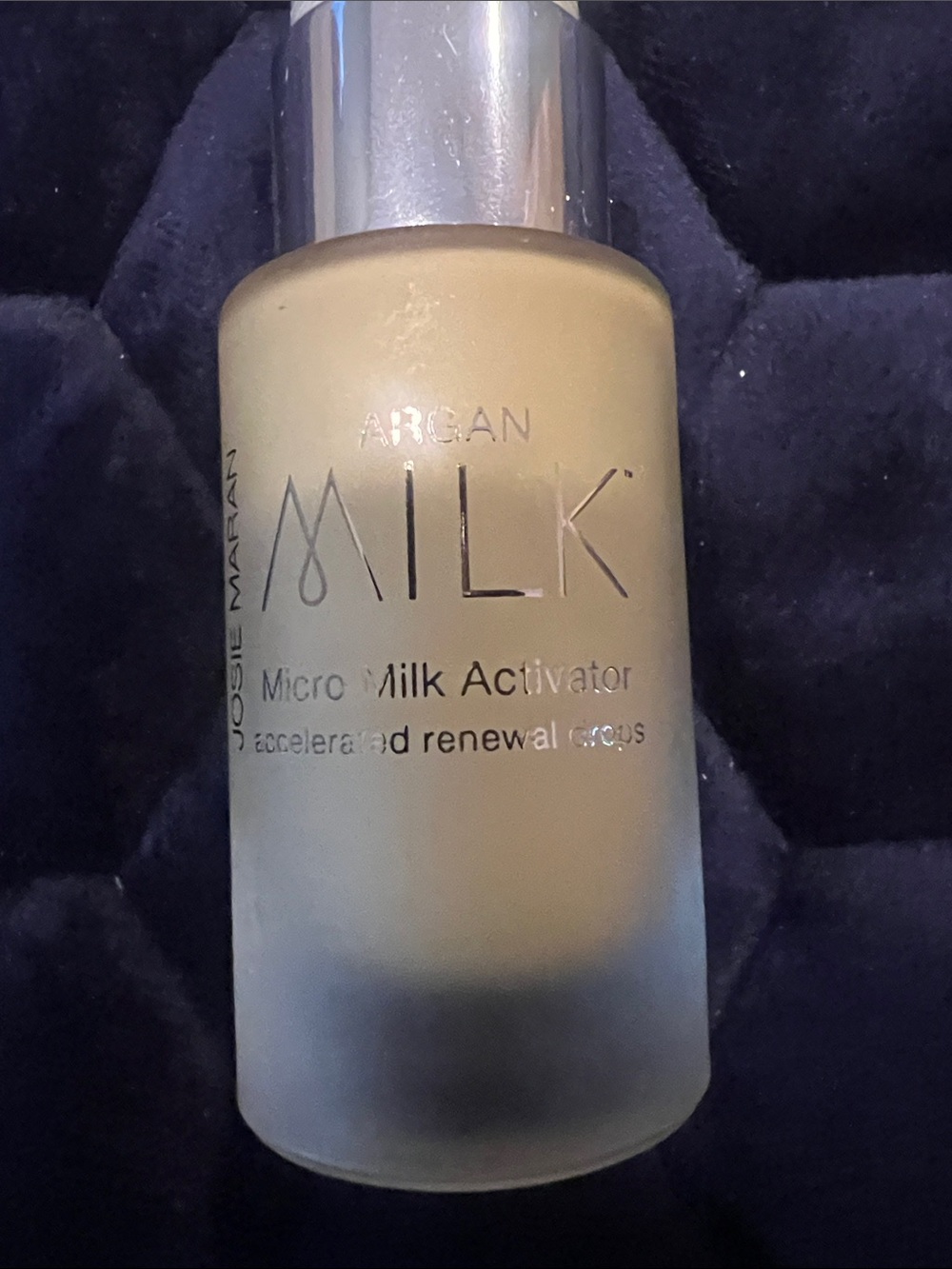 JOSIE MARAN Argan Milk Activator - 1/3 full.